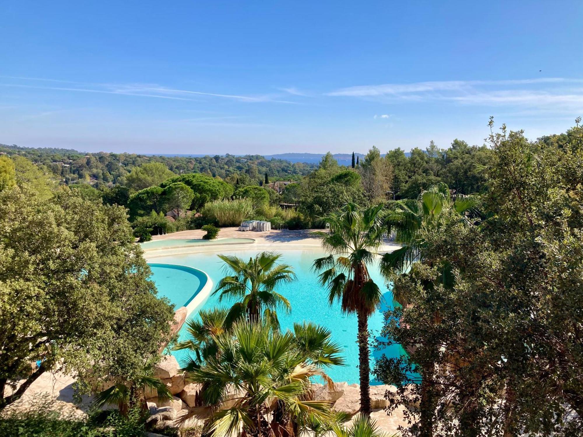 Les Restanques Vue Mer Roses 1070 Rez De Jardin Гримо Екстер'єр фото